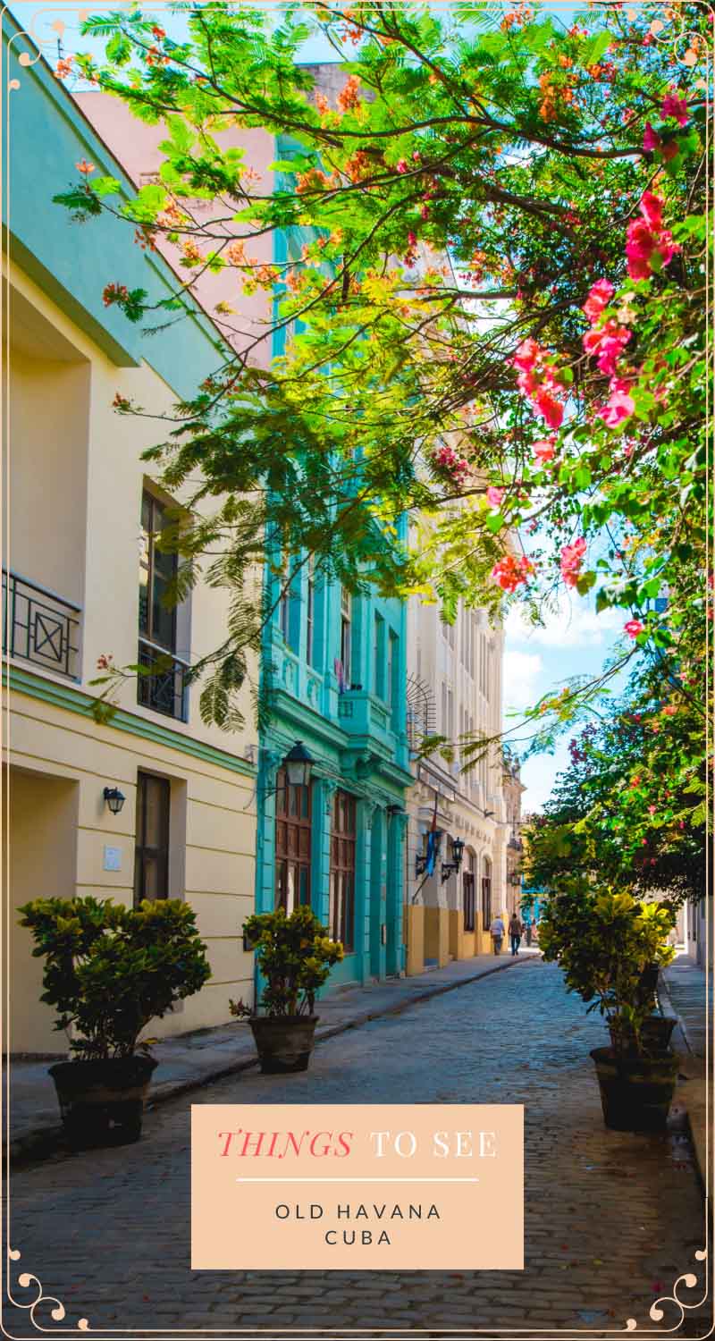 Old Havana buildings